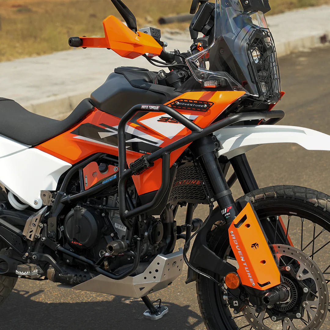 MOTO TORQUE BLACK CRASH GUARD FOR KTM 390 ADVENTURE/ADVENTURE X
