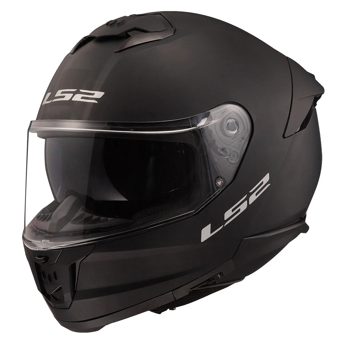 LS2 FF320 STREAM HELMET - SOLID MATT BLACK
