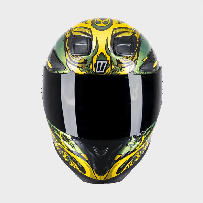 TIIVRA DEMON HELMET - GATOR GREEN