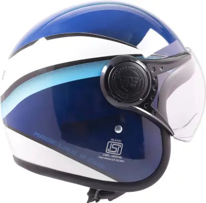 ROYAL ENFIELD HELMET JET OF SONIC BLUE