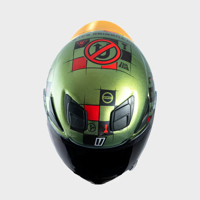 TIIVRA X-ROADS HELMET - GATOR GREEN