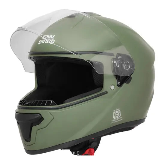 ROYAL ENFIELD QUEST HELMET - BATTLE GREEN