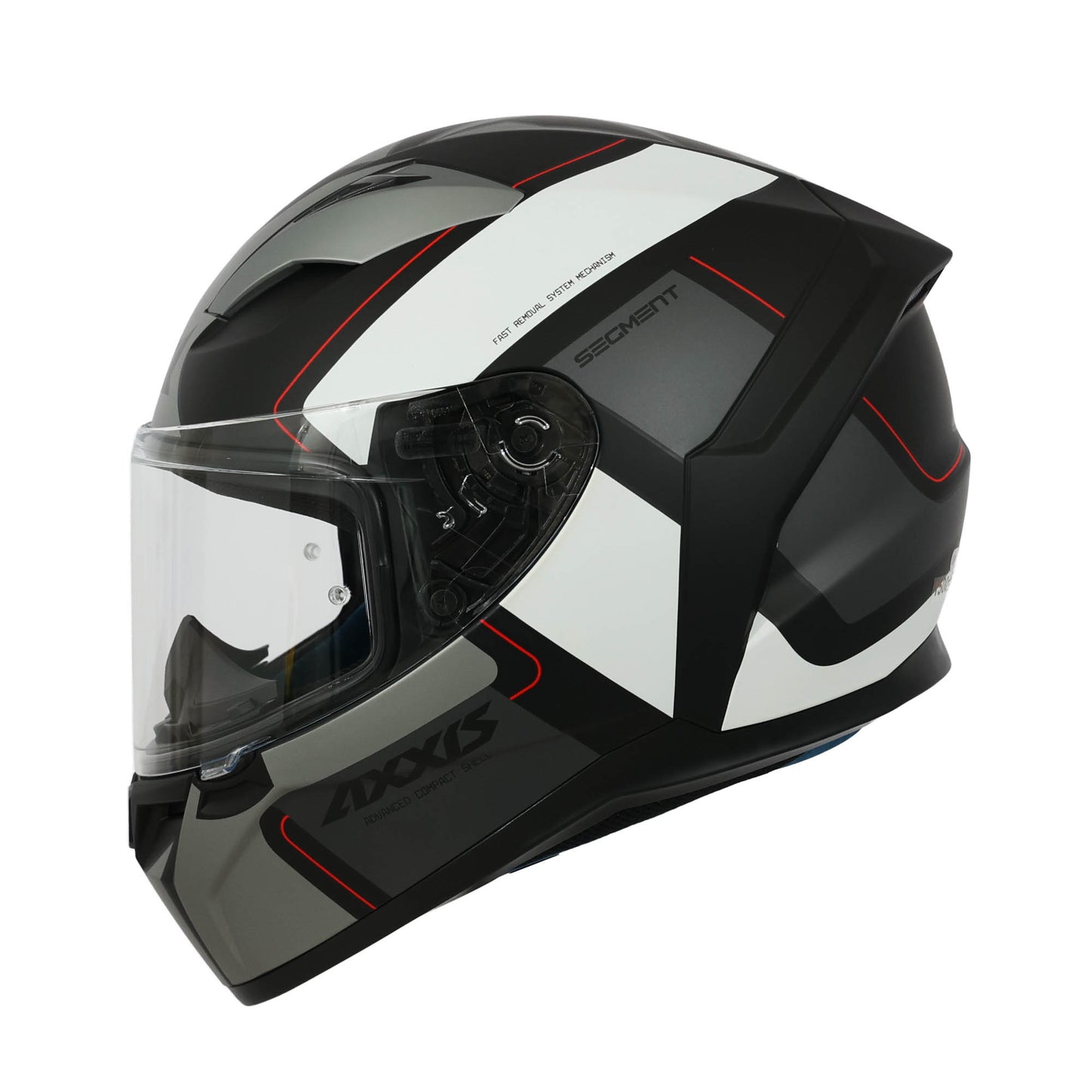AXXIS FF117B SEGMENT X GENERATION SOLID B2 HELMET - MATT