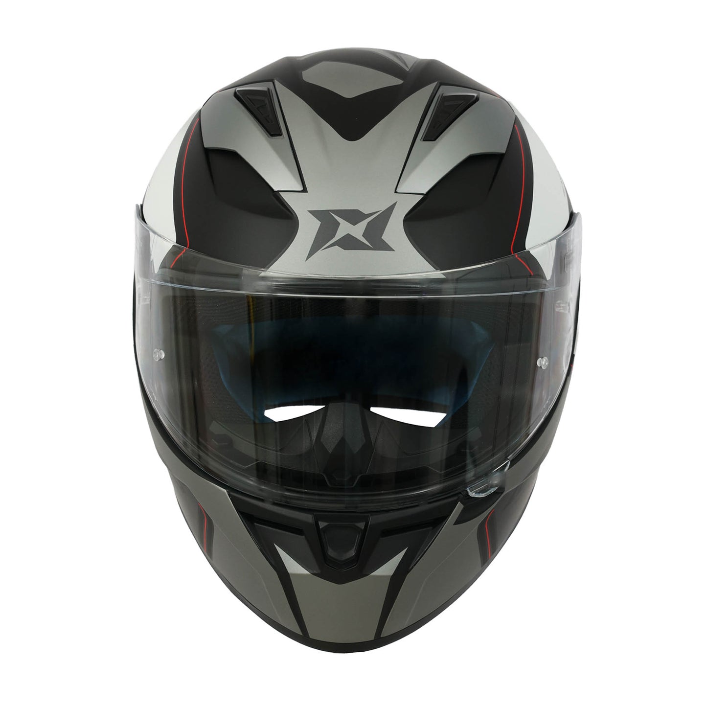 AXXIS FF117B SEGMENT X GENERATION SOLID B2 HELMET - MATT