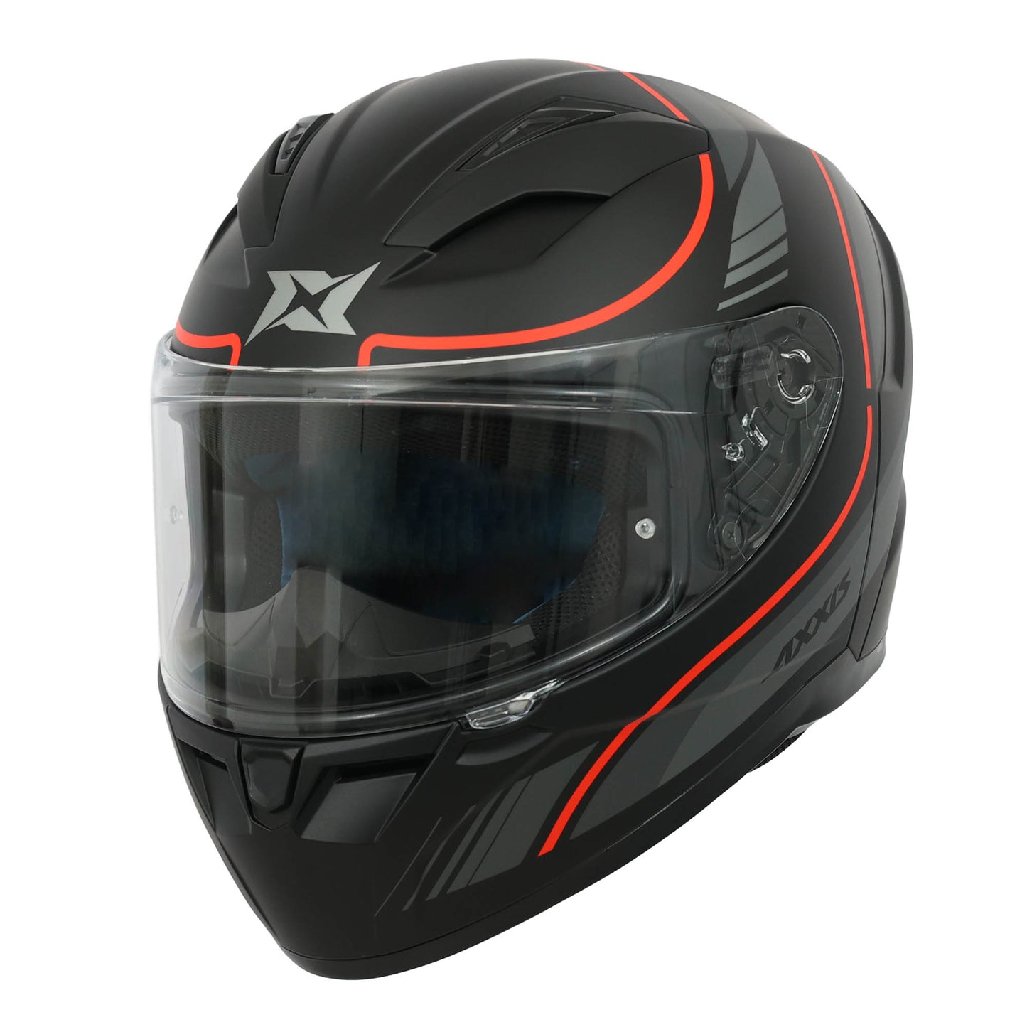 AXXIS FF117B SEGMENT NEYVA B5 HELMET - FLUOR MATT