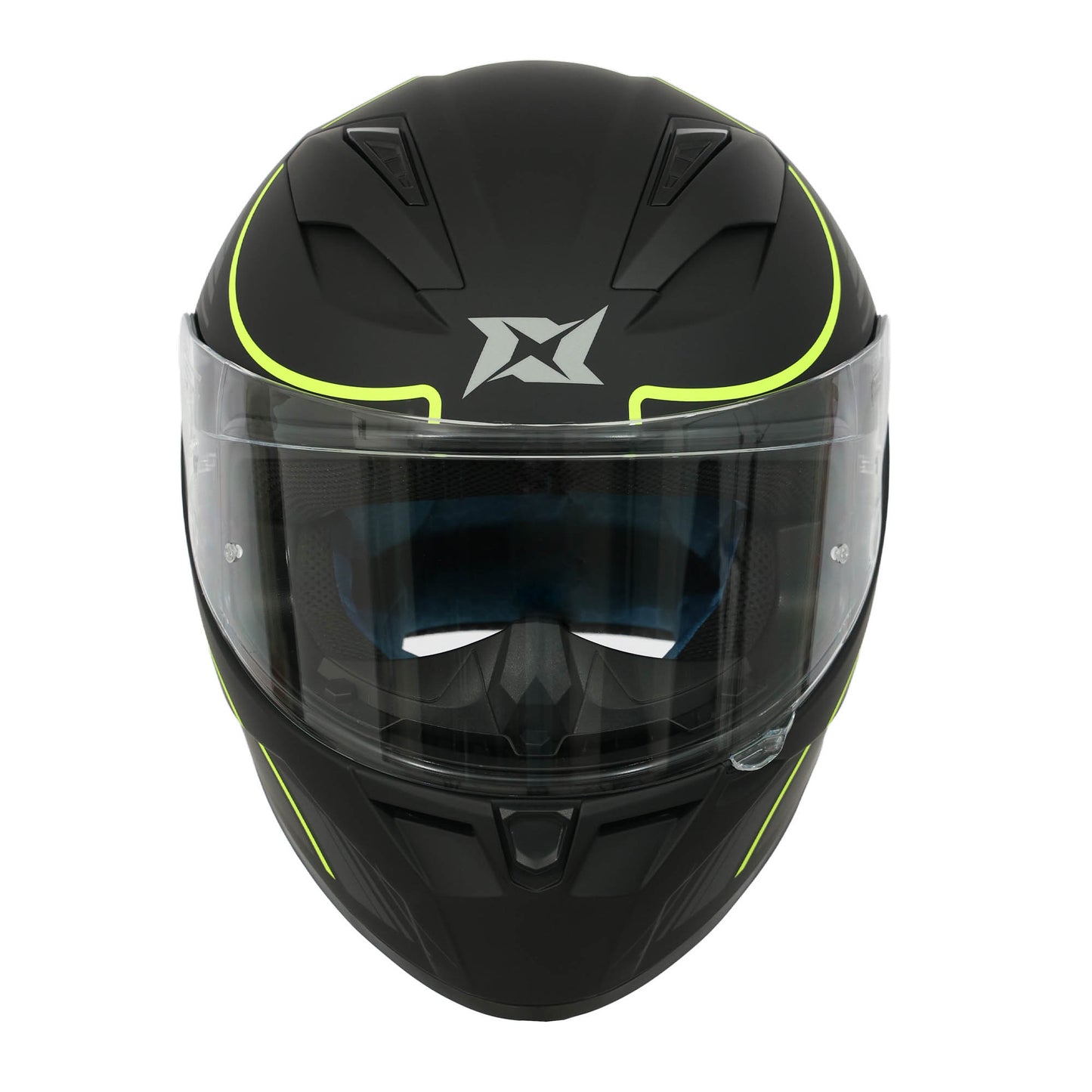 AXXIS FF117B SEGMENT NEYVA B3 HELMET - FLUOR MATT