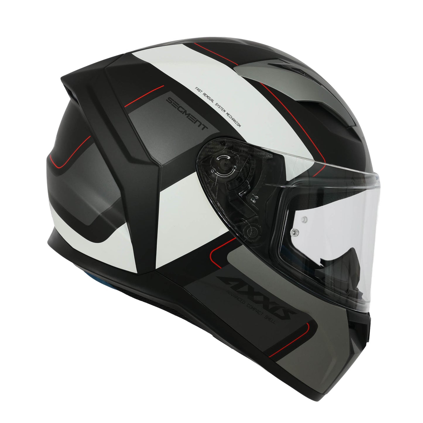 AXXIS FF117B SEGMENT X GENERATION SOLID B2 HELMET - MATT
