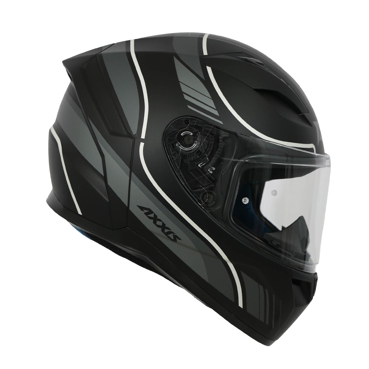 AXXIS FF117B SEGMENT SOLID A1 HELMET - MATT BLACK