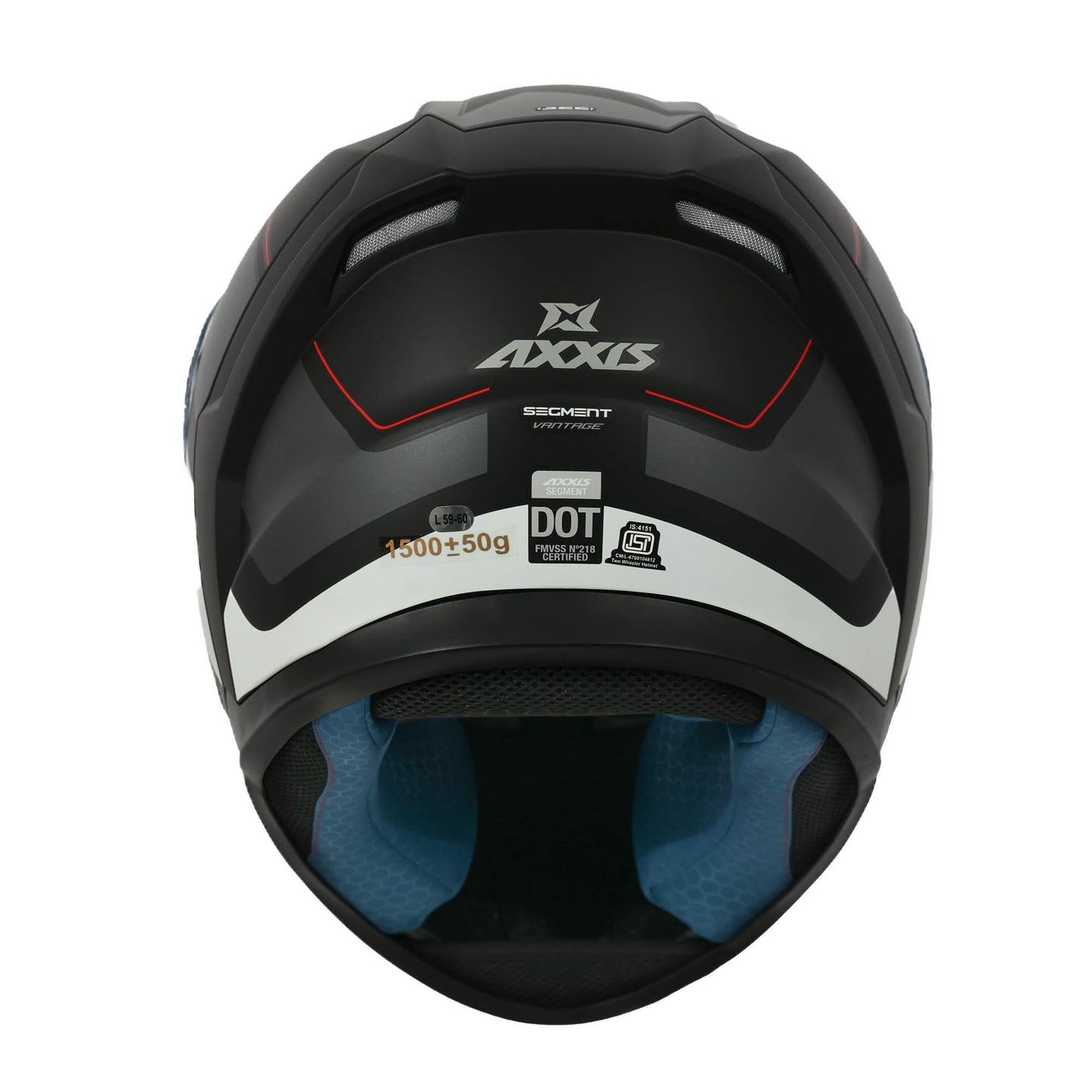 AXXIS FF117B SEGMENT VANTAGE B2 HELMET - MATT