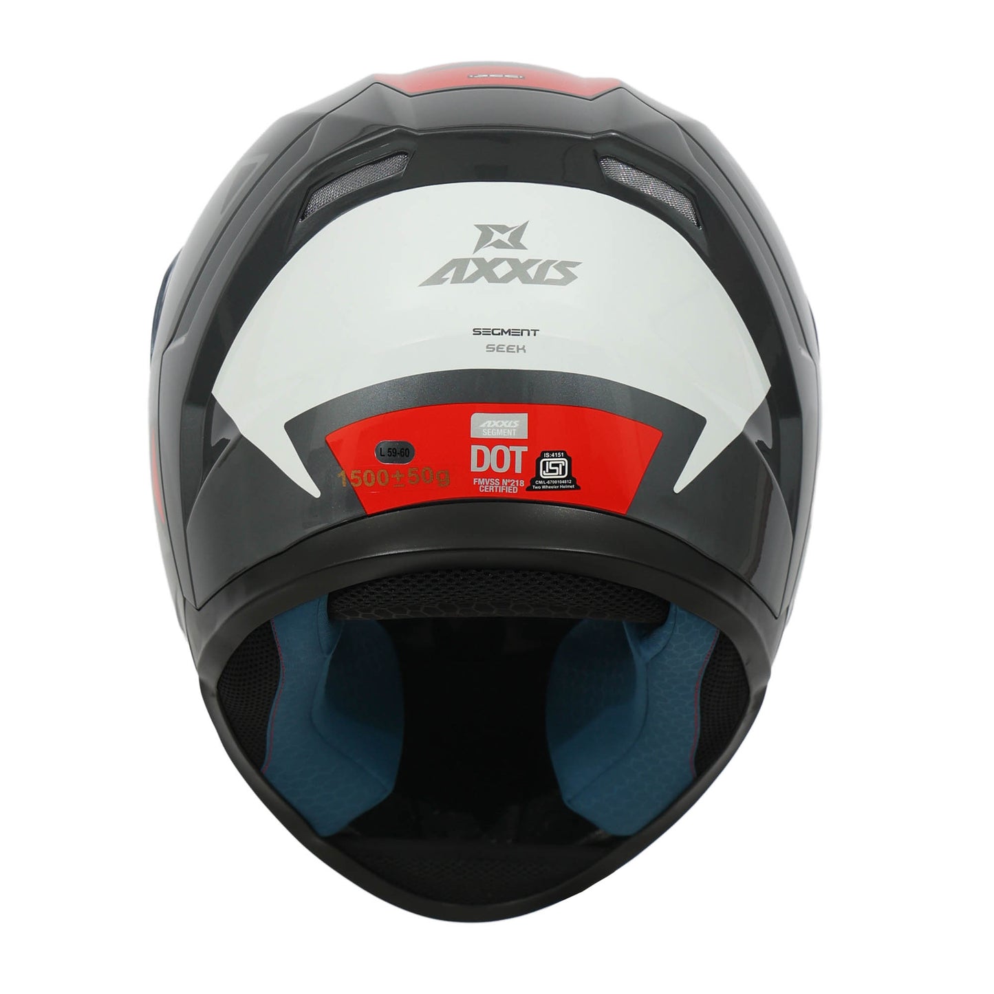 AXXIS FF117B SEGMENT SEEK E5 HELMET - GLOSS