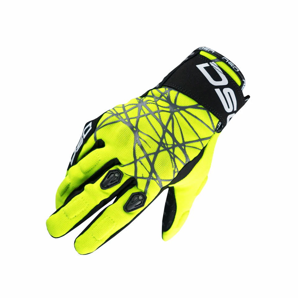 DSG PHOENIX AIR RIDING GLOVE - YELLOW FLUO