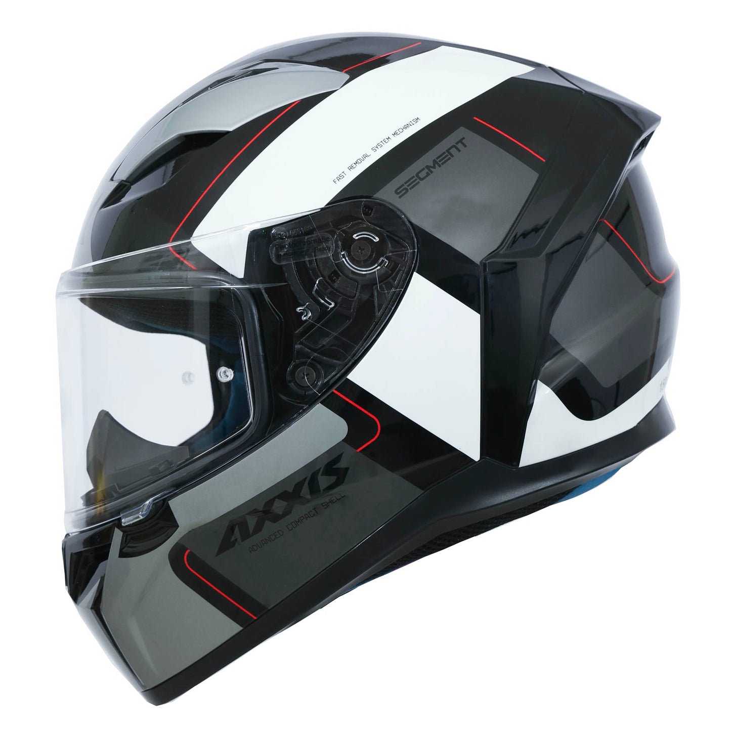 AXXIS FF117B SEGMENT VANTAGE B2 HELMET - GLOSS