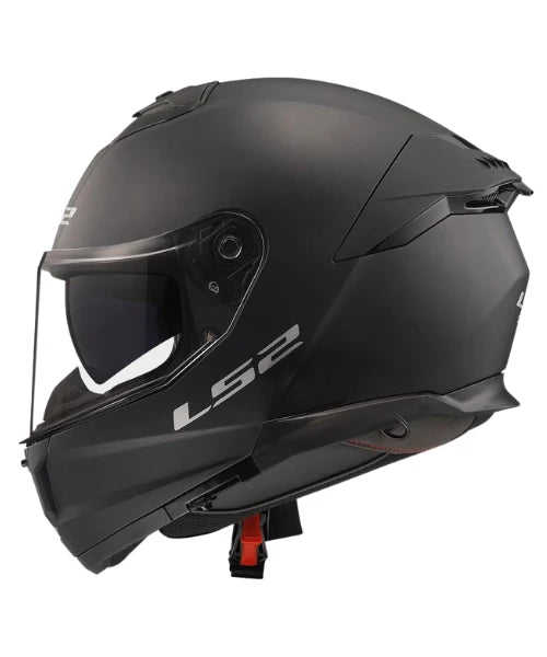 LS2 FF320 STREAM HELMET - SOLID MATT BLACK