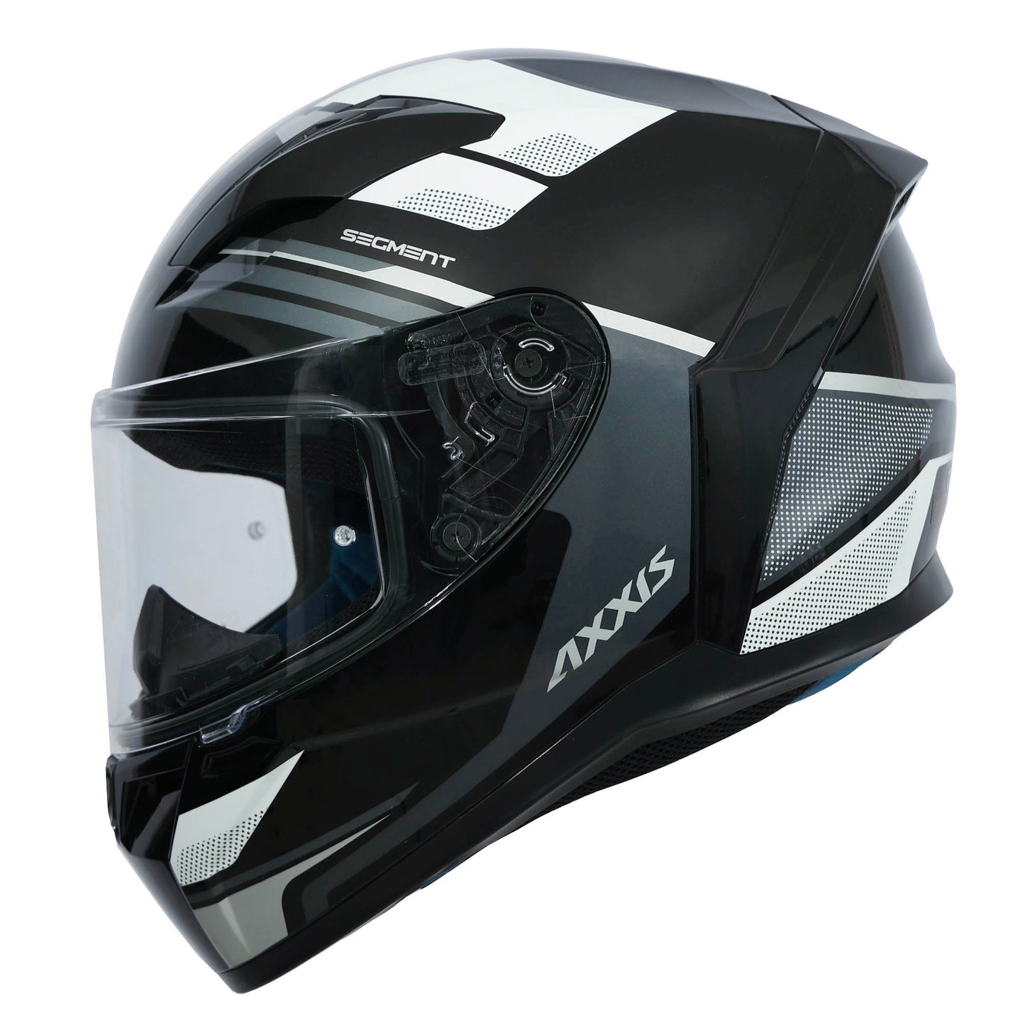 AXXIS FF117B SEGMENT VISUAL B0 HELMET - GLOSS