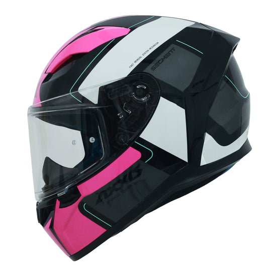 AXXIS FF117B SEGMENT VANTAGE B8 HELMET - GLOSS