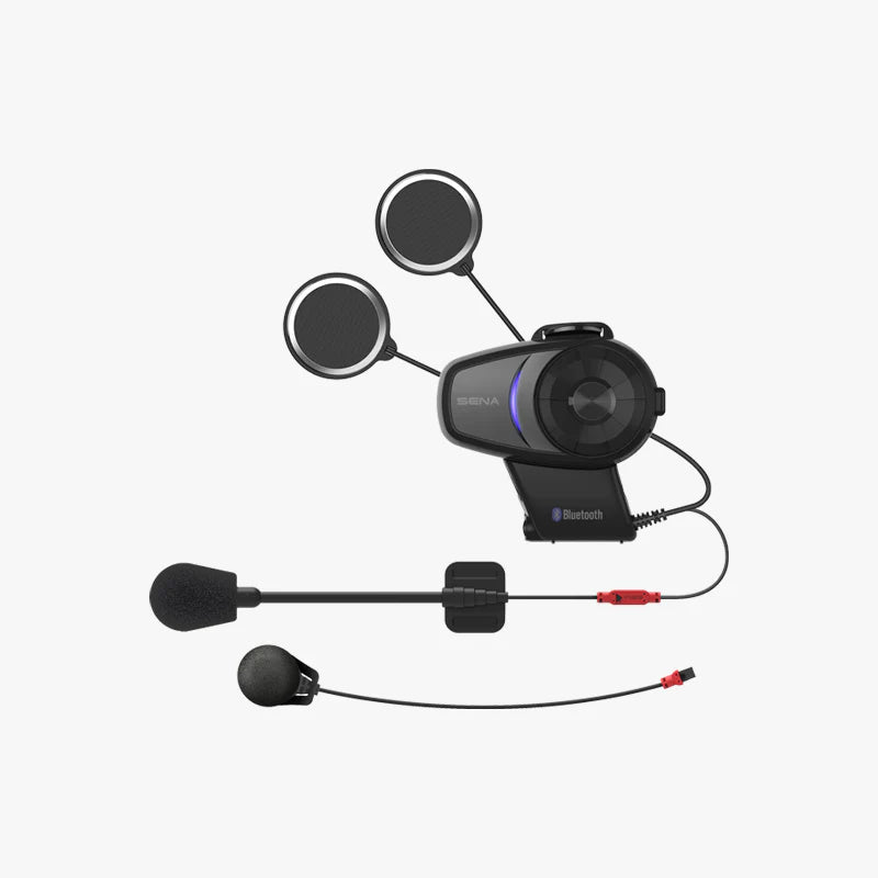 SENA 10S MOTORCYCLE BLUETOOTH COMMUNICATION SYSTEM SINGLE PACK