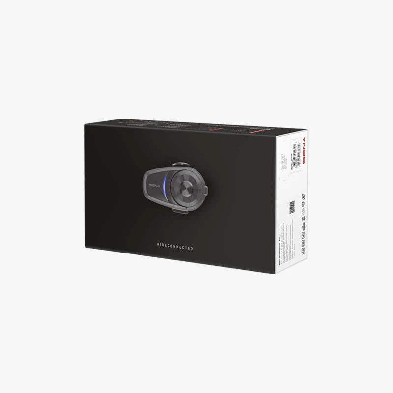 SENA 10S MOTORCYCLE BLUETOOTH COMMUNICATION SYSTEM SINGLE PACK