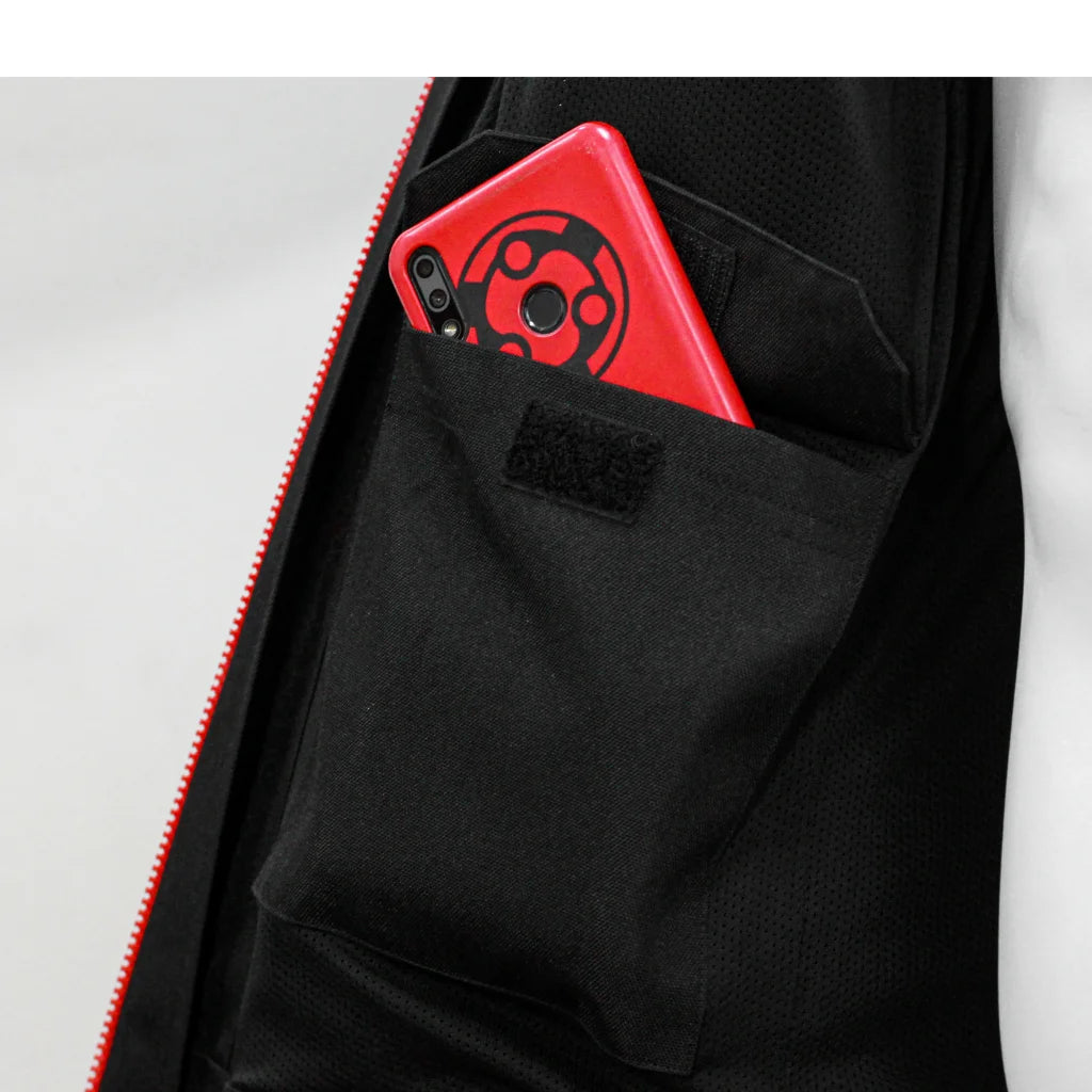 RAIDA BOLT MOTORCYCLE JACKET | RED