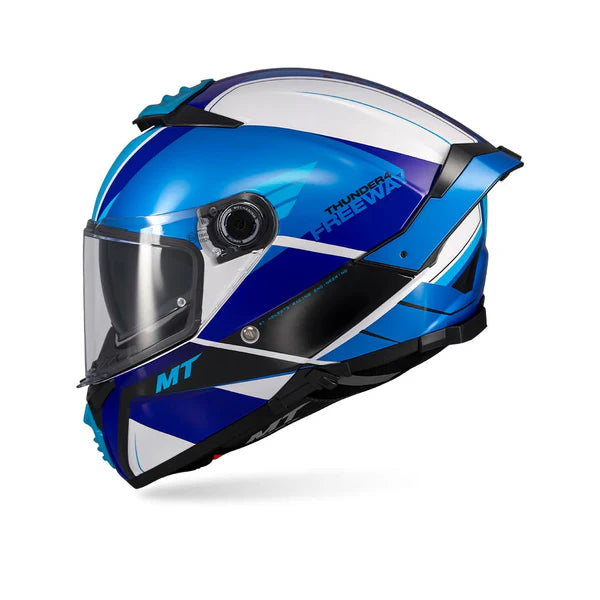 MT THUNDER 4 SV A17 FREEWAY SOLID GLOSS HELMET