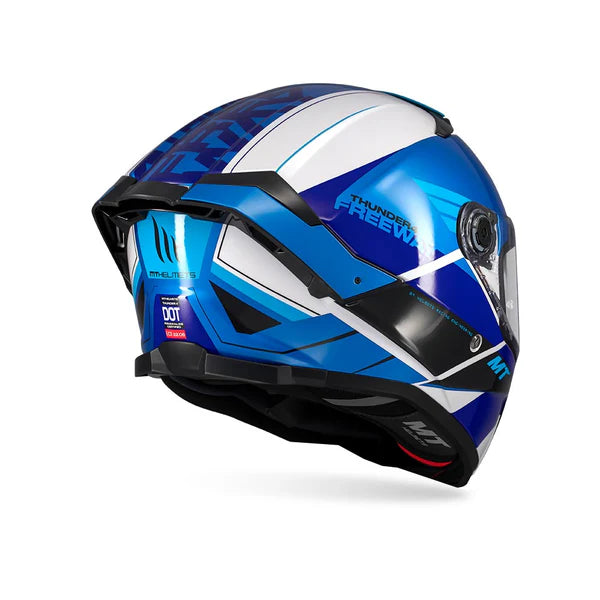 MT THUNDER 4 SV A17 FREEWAY SOLID GLOSS HELMET