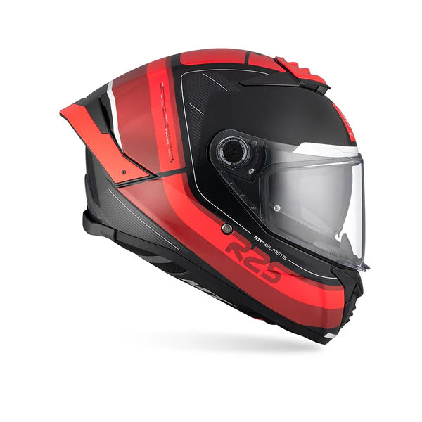MT THUNDER 4 SV R25 B35 SOLID GLOSS HELMET