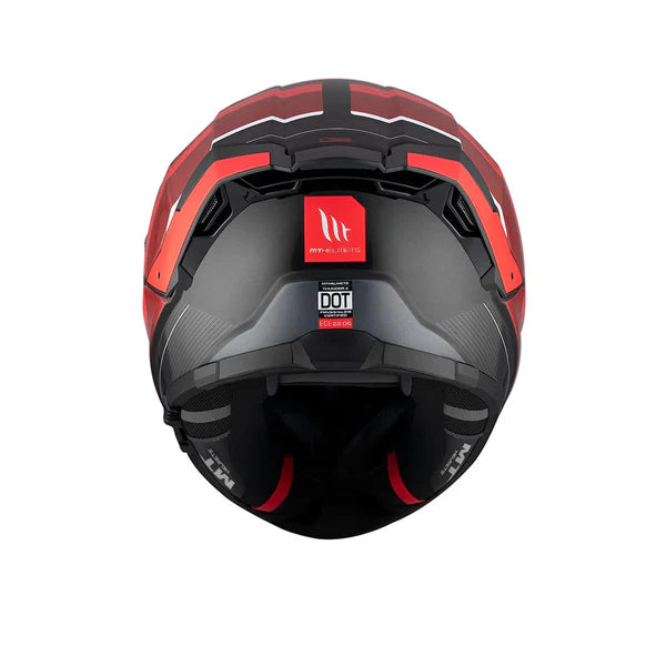 MT THUNDER 4 SV R25 B35 SOLID GLOSS HELMET