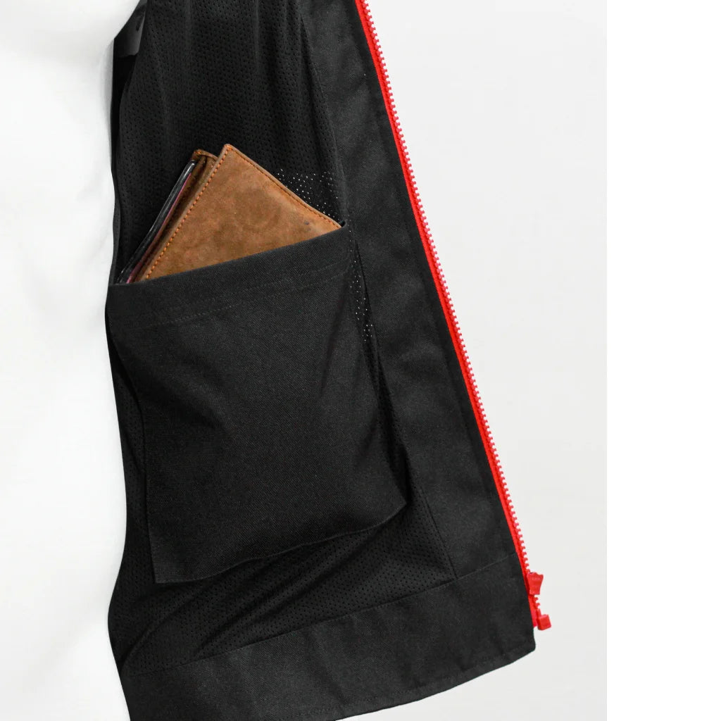 RAIDA BOLT MOTORCYCLE JACKET | RED
