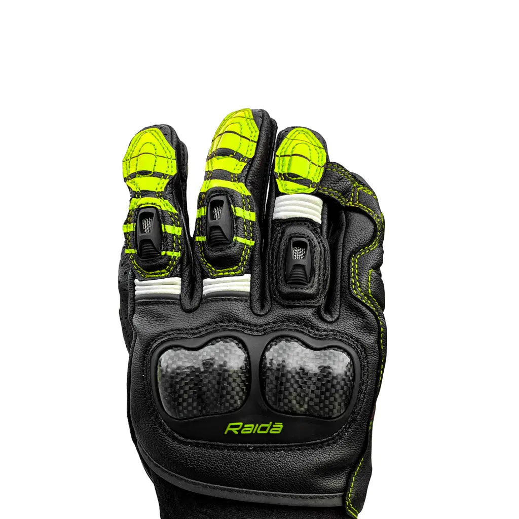 RAIDA AEROPRIX CARBON EDITION GLOVES | HI-VIZ
