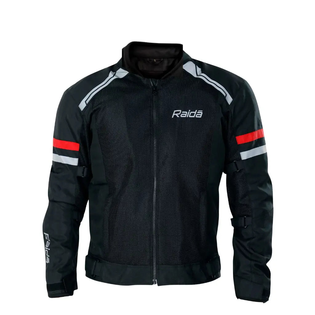 RAIDA TOURER JACKET l BLACK/RED