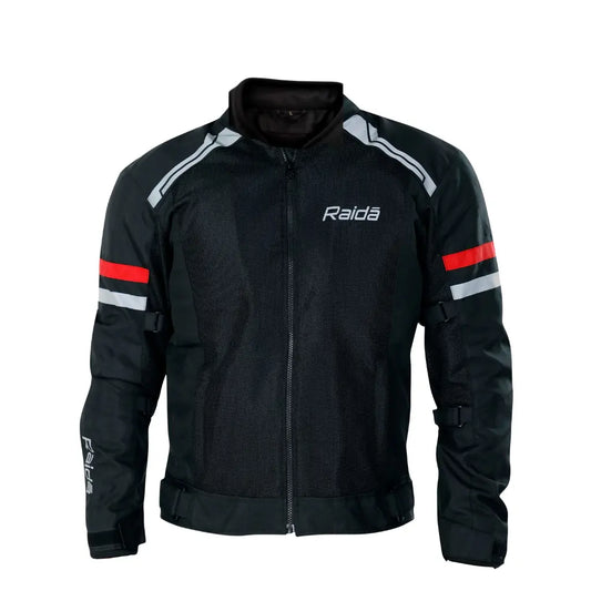 RAIDA TOURER JACKET l BLACK/RED