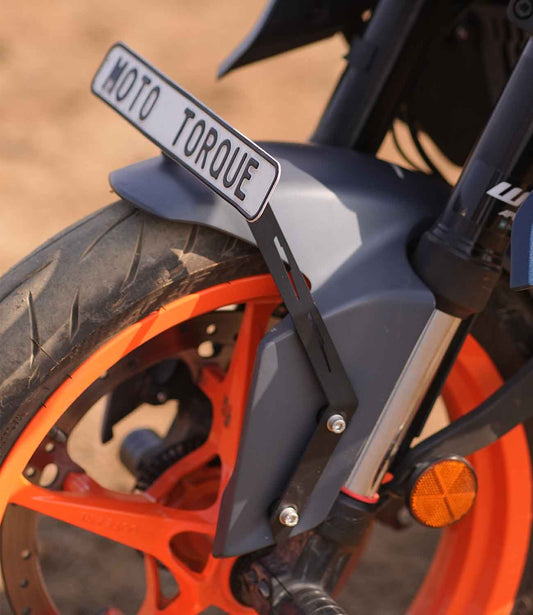 MOTO TORQUE NUMBER PLATE HOLDER FOR DUKE 250/390 GEN-3