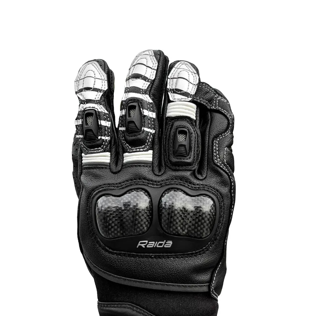 RAIDA AEROPRIX CARBON EDITION GLOVES | WHITE