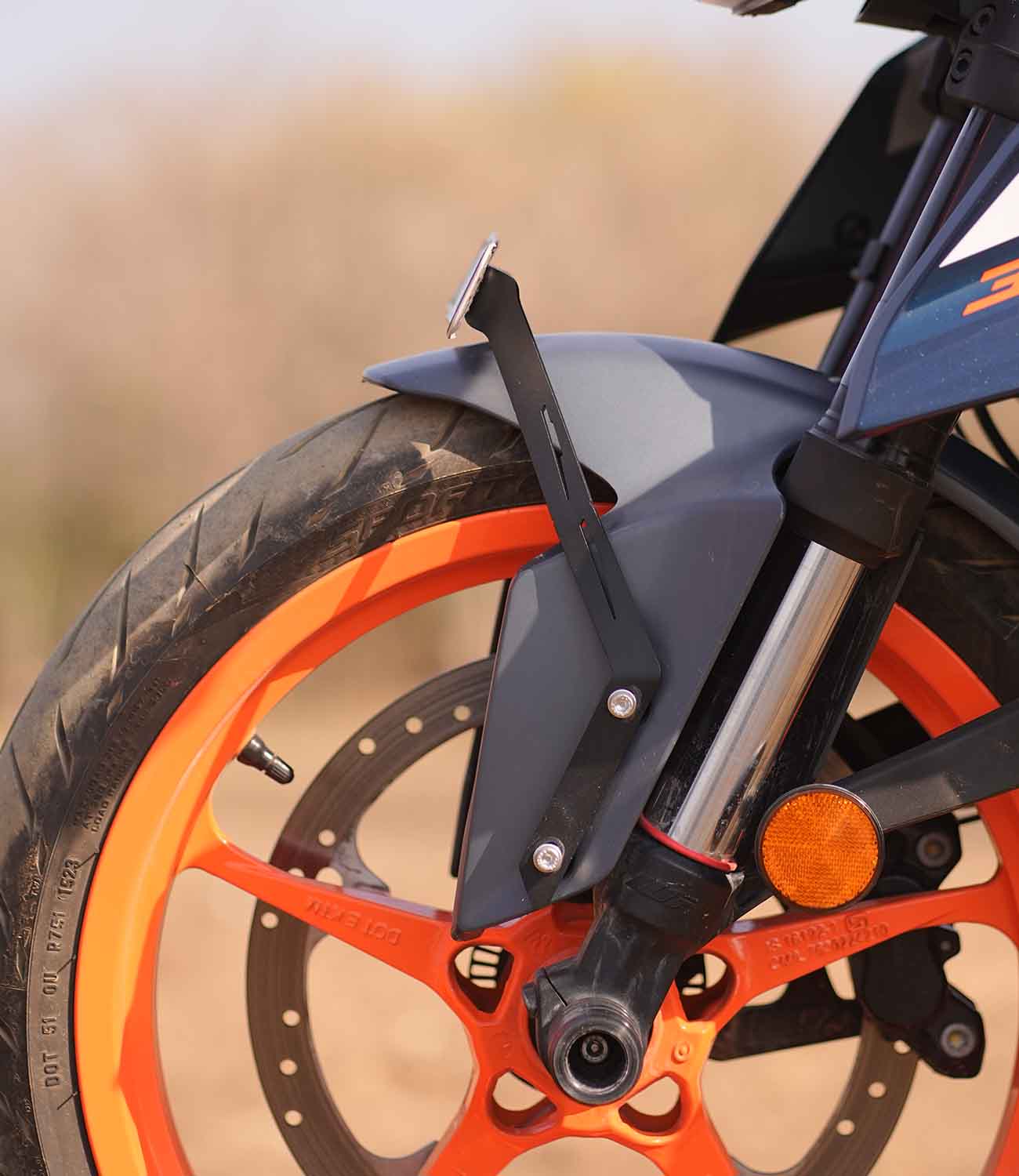 MOTO TORQUE NUMBER PLATE HOLDER FOR DUKE 250/390 GEN-3
