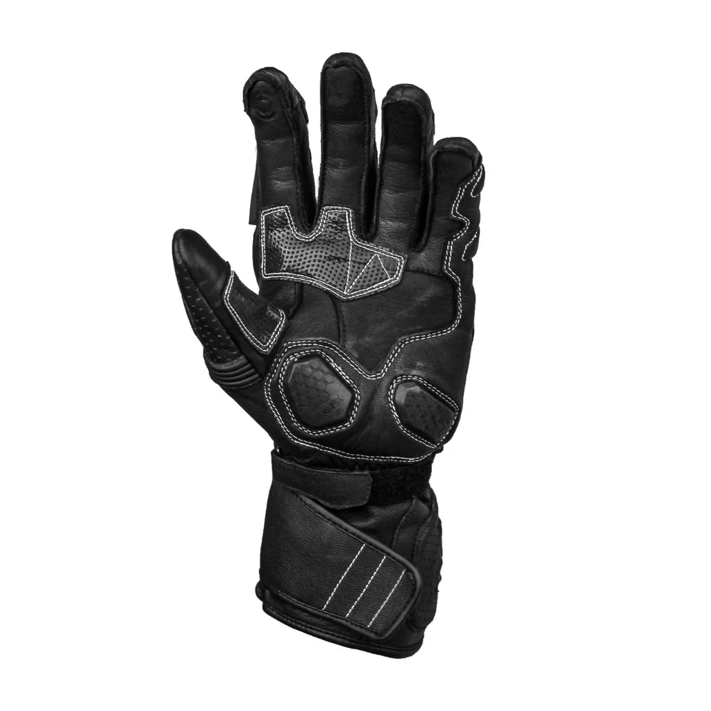 RAIDA AEROPRIX MOTORCYCLE GLOVES | WHITE