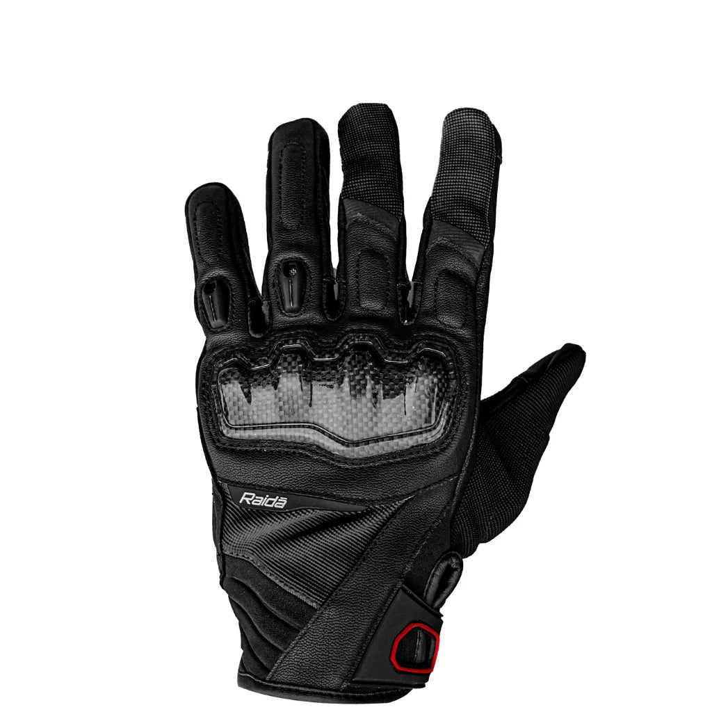 RAIDA CARBONITE GLOVES | BLACK