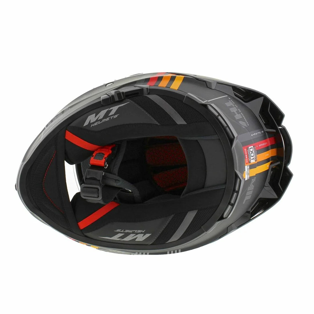 MT THUNDER 4 SV MILL A11 SOLID HELMET -  GLOSS BLACK