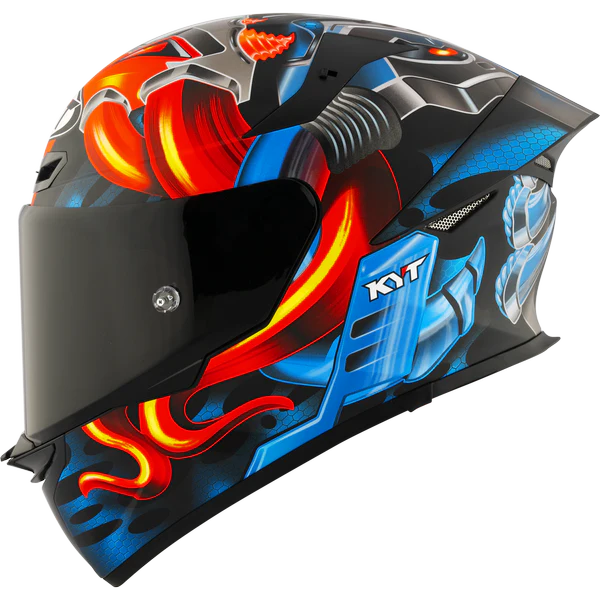 KYT TT REVO HELMET - MAGNET BLACK