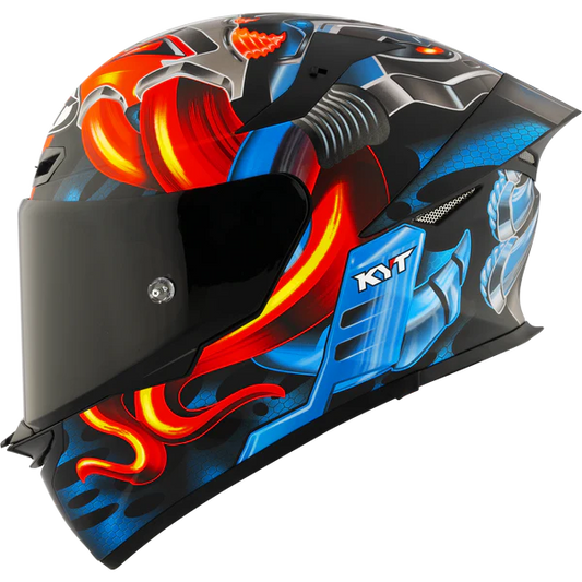 KYT TT REVO HELMET - MAGNET BLACK