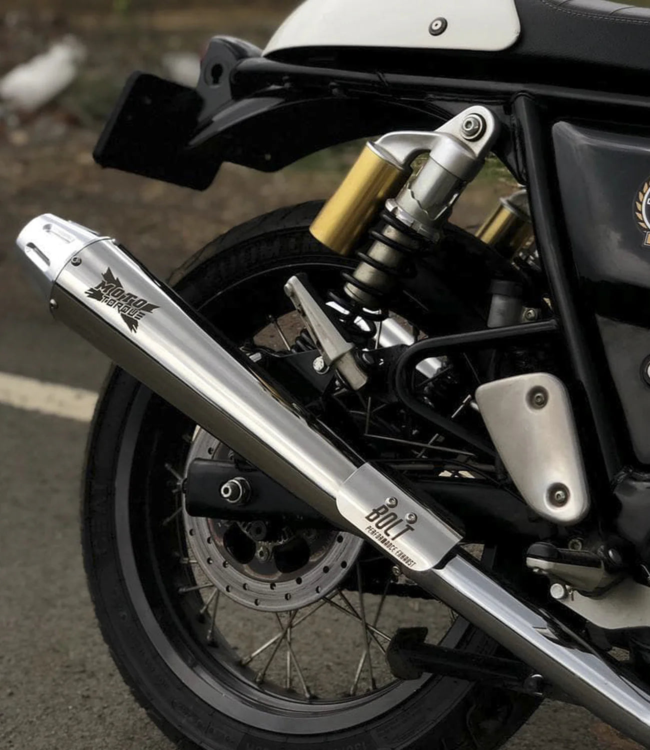 MOTO TORQUE BOLT - INTERCEPTOR 650 / GT 650 PERFORMANCE EXHAUST