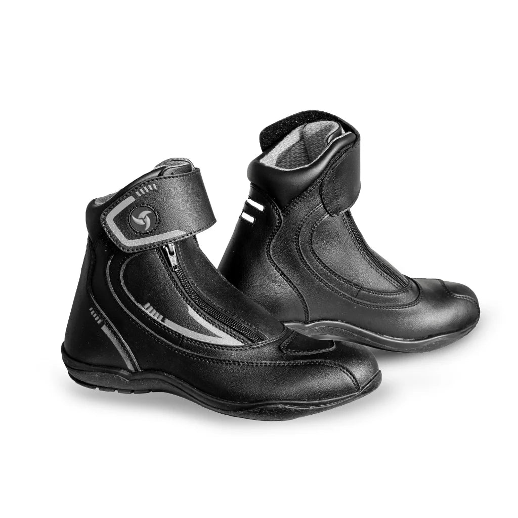 RAIDA TOURER MOTORCYCLE BOOTS - GREY