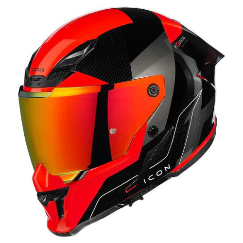 KORDA ICON STRIKE HELMET - GLOSS RED