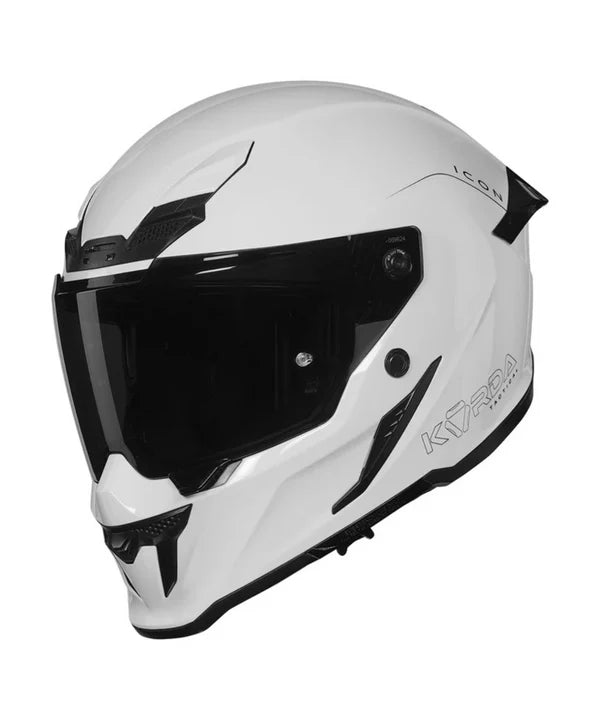 KORDA ICON SOLID HELMET - GLOSS WHITE