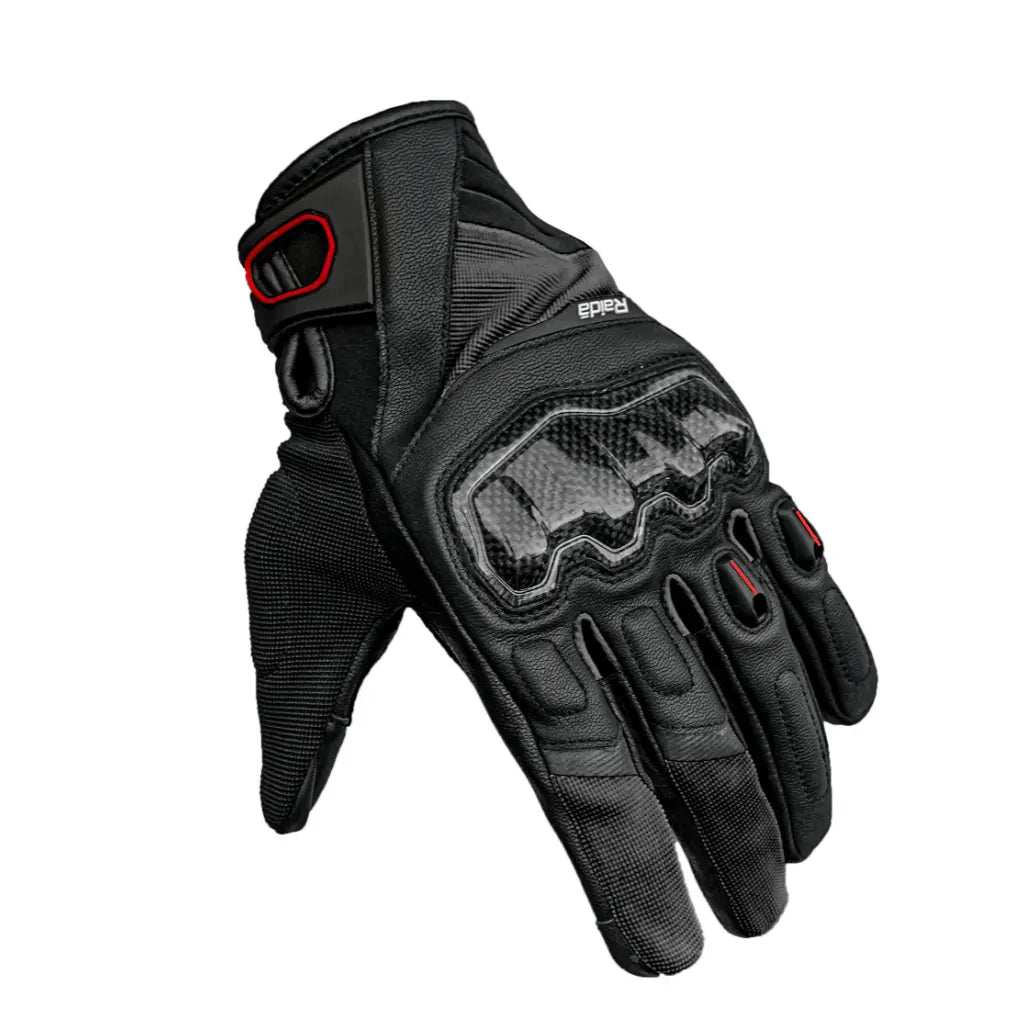 RAIDA CARBONITE GLOVES | BLACK