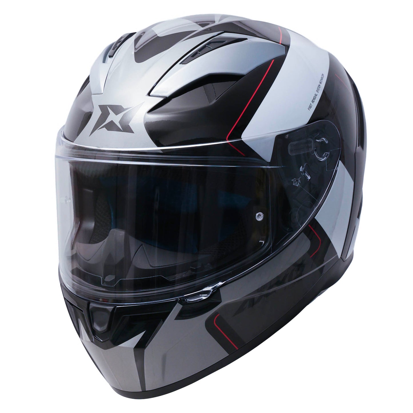 AXXIS FF117B SEGMENT VANTAGE B2 HELMET - GLOSS