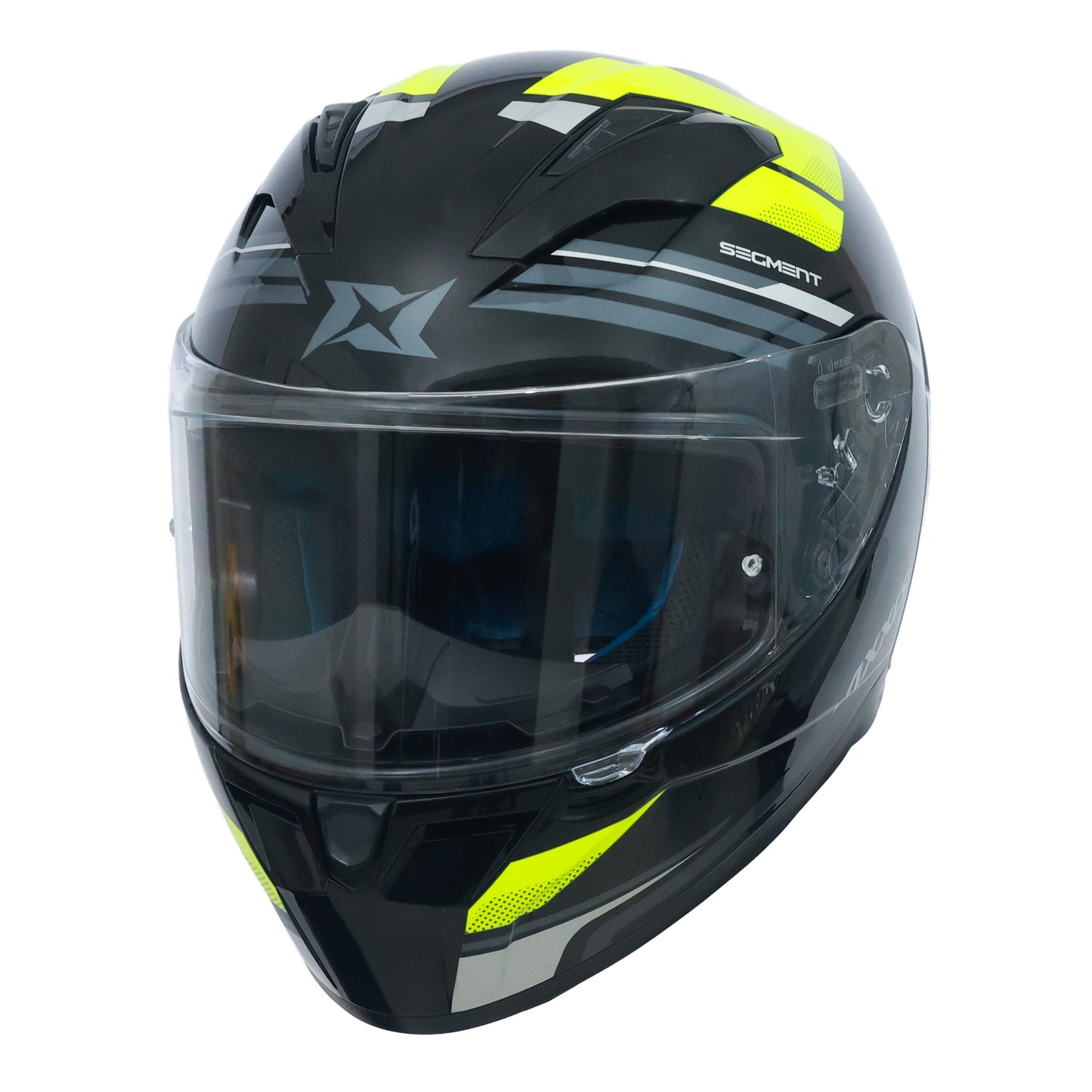 AXXIS FF117B SEGMENT VISUAL B3 HELMET - FLUOR GLOSS