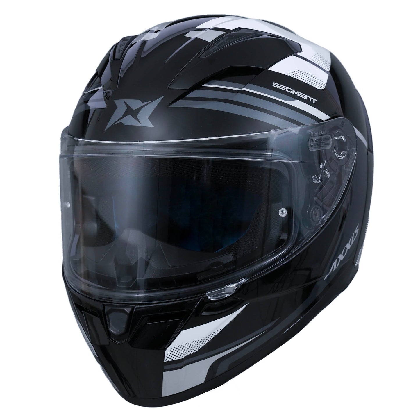 AXXIS FF117B SEGMENT VISUAL B0 HELMET - GLOSS