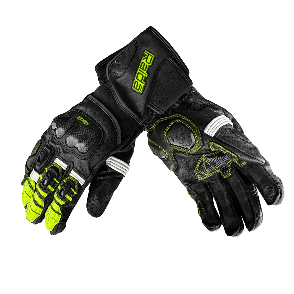 RAIDA AEROPRIX CARBON EDITION GLOVES | HI-VIZ