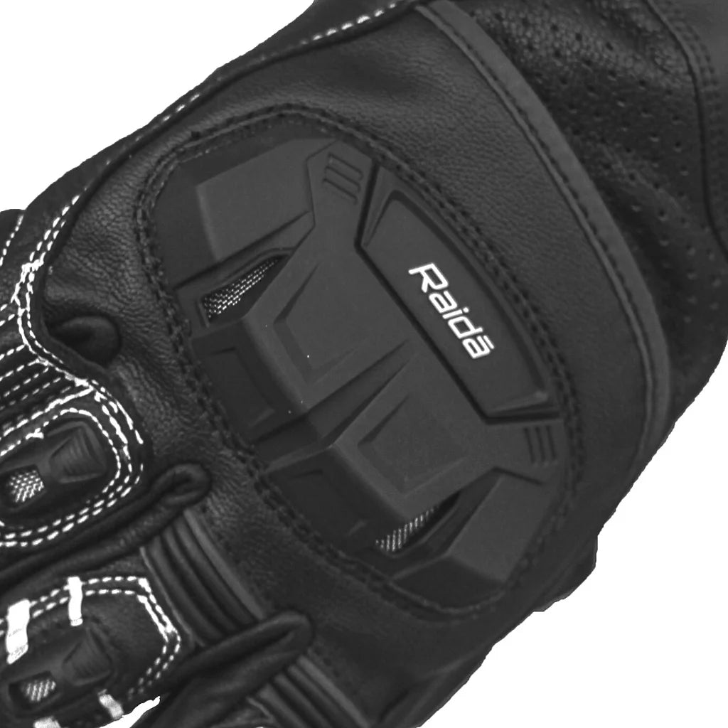 RAIDA AEROPRIX MOTORCYCLE GLOVES | WHITE