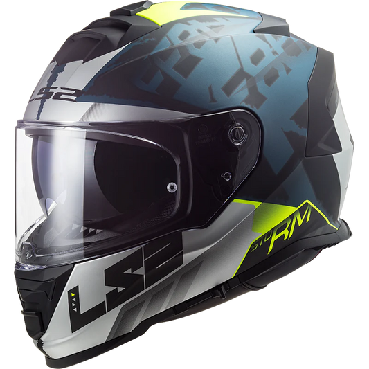 LS2 FF800 STORM HELMET - SPRINTER M.SILVER COBALT 06