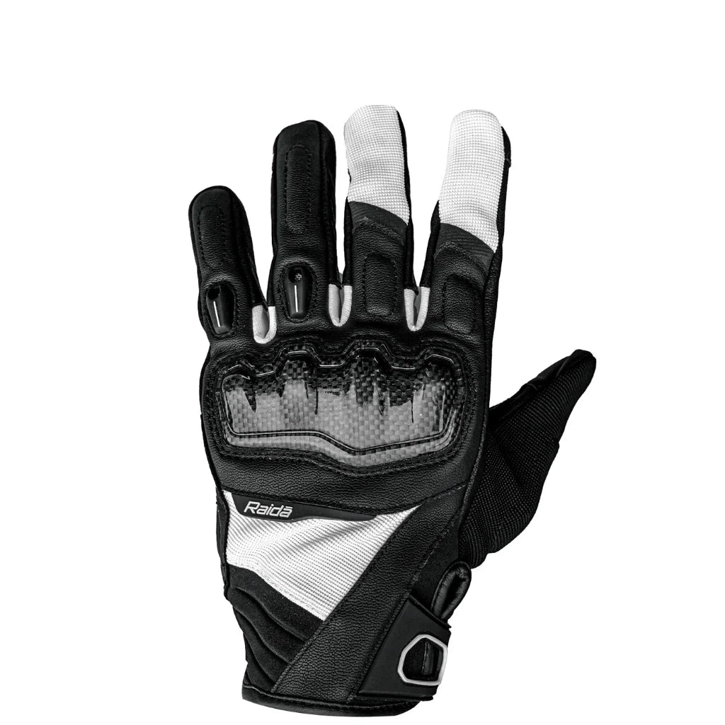RAIDA CARBONITE GLOVES | WHITE
